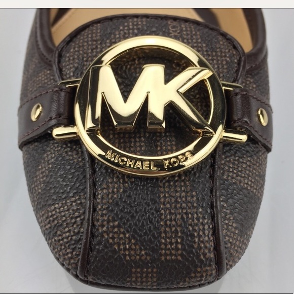 Michael Kors NEW Signature MK Fulton Moc Shoes - Picture 6 of 9